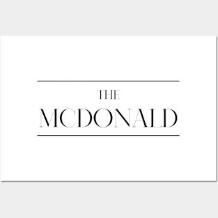 The Mcdonald ,Mcdonald Surname, Mcdonald Posters and Art